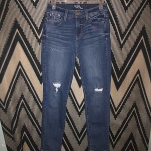 time & tru straight jeans